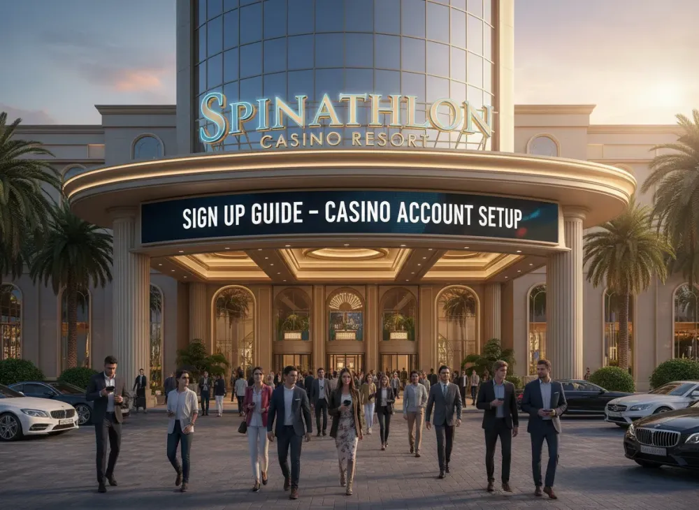 Spinathlon sign up guide for casino account setup