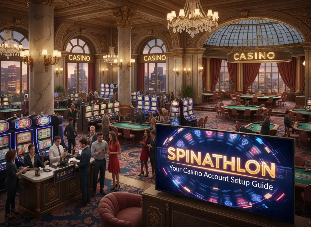 Spinathlon sign up guide for casino account setup